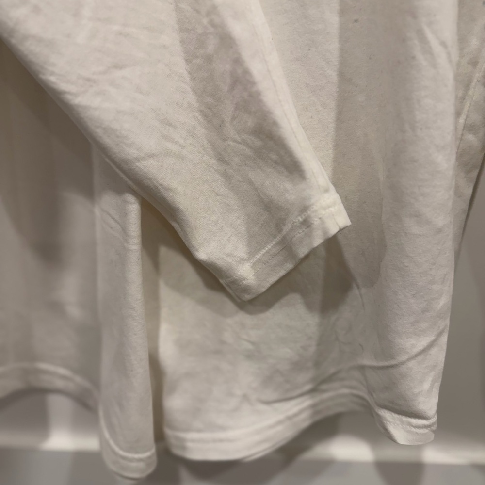 Abercrombie & Fitch Blue and White Long Sleeve Tee - Picture 6 of 12